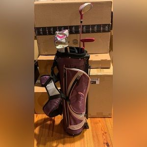 Wilson Hope Girl Edition Junior Golf Set